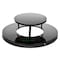 Alpine Industries Rain Bonnet Lid for Outdoor Metal Waste Receptacle - 38 Gallon Black ALP479-38-A - alternate 1